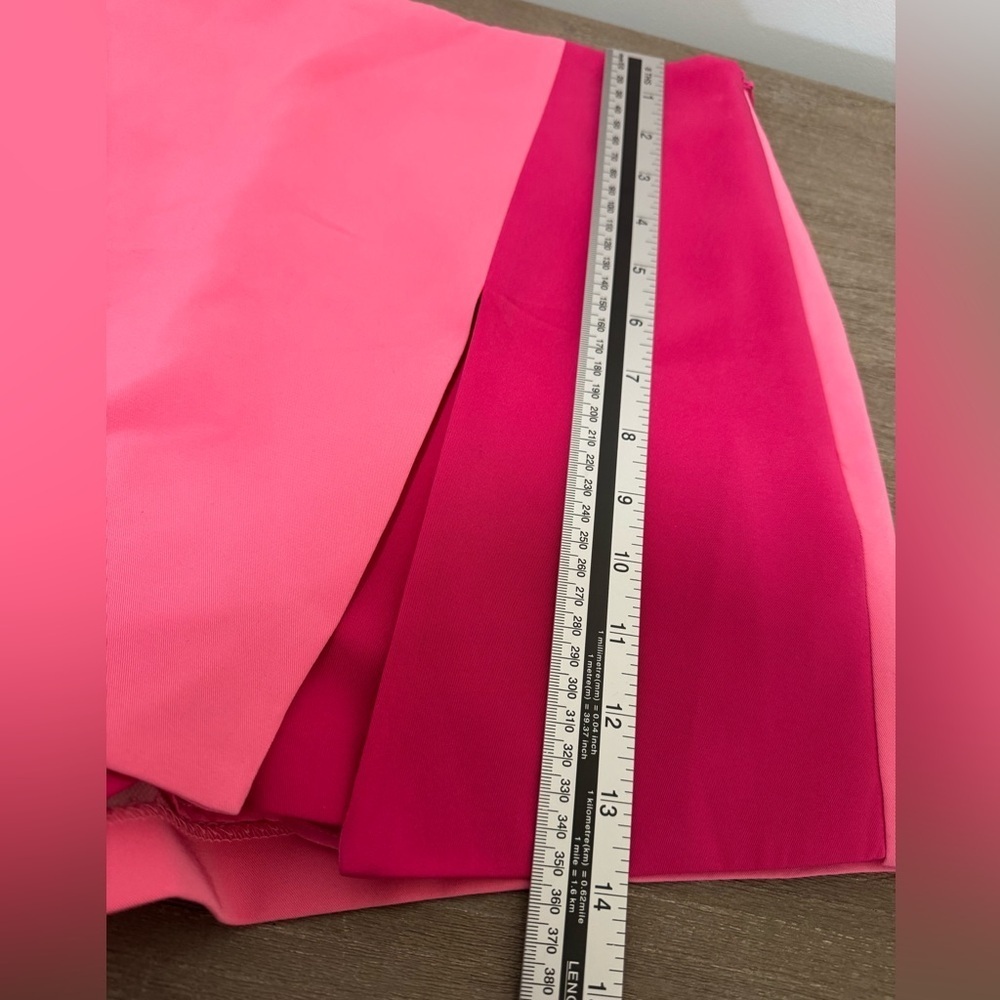 Endless Rose Two-Tone Pink Cropped Blazer and Matching Skort - Picture 14 of 16